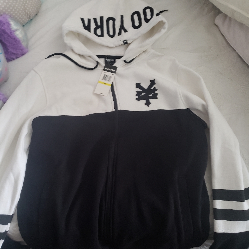 Hooded sweat jacket